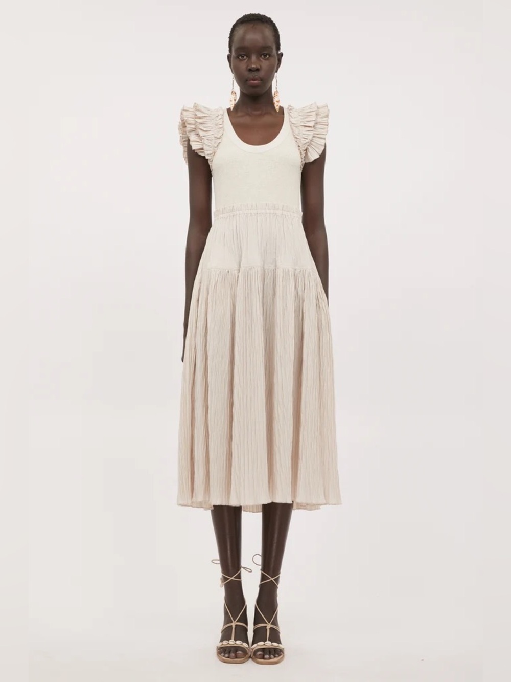Ulla Johnson Virginia dress Cobblestone NWT size 10